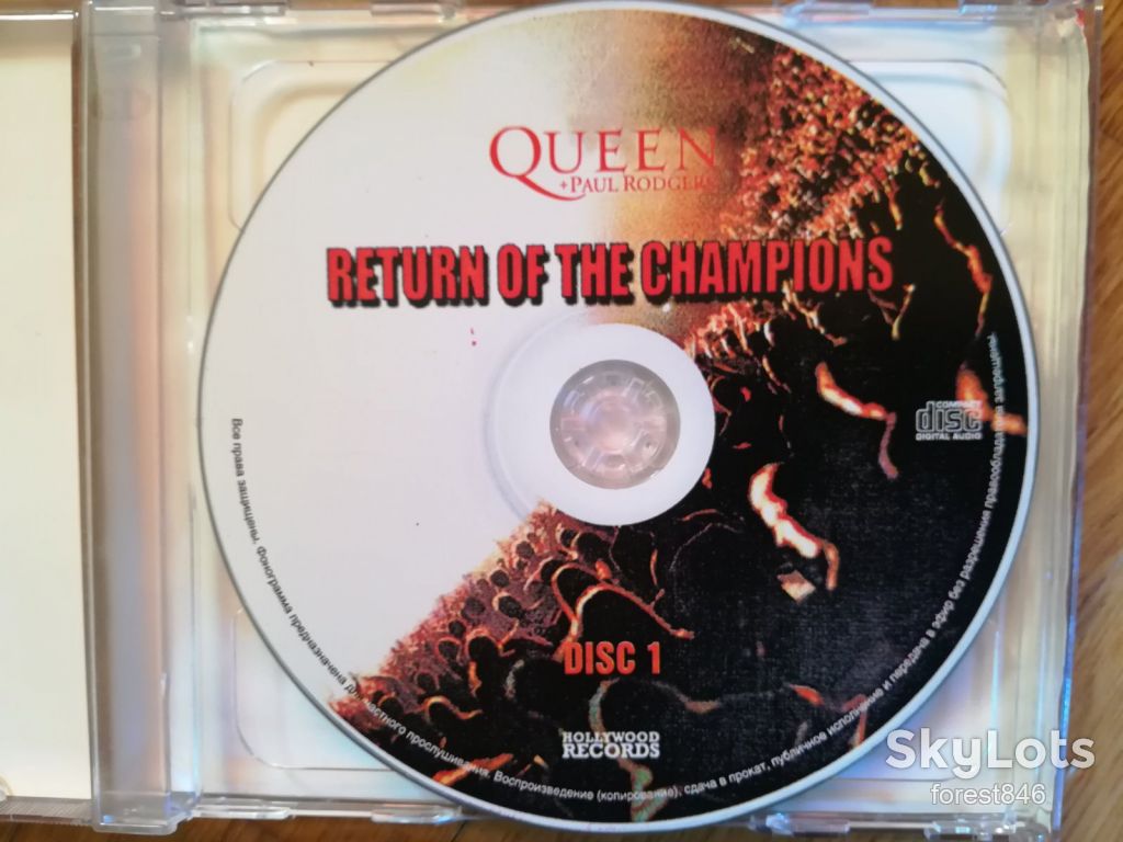 Queen+Paul Rodgers-Return of the champions-2 части-состояние: 5 - фото фото фото 3
