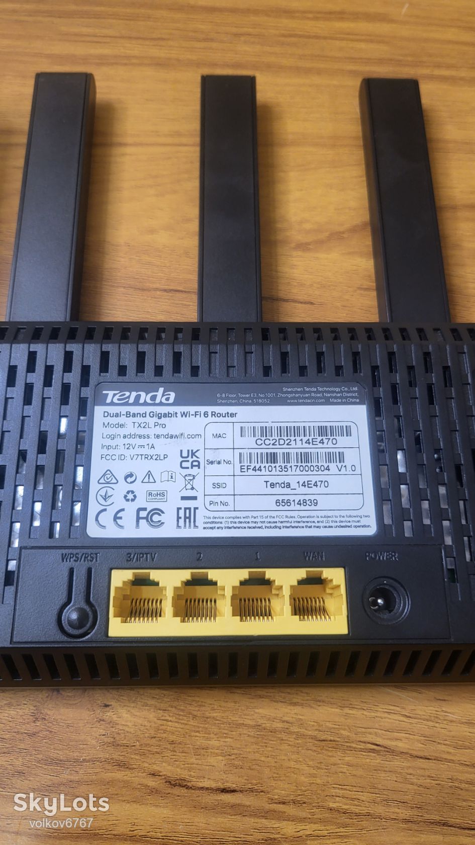Роутер Tenda TX2L Pro WiFi 6 - фото фото фото 2