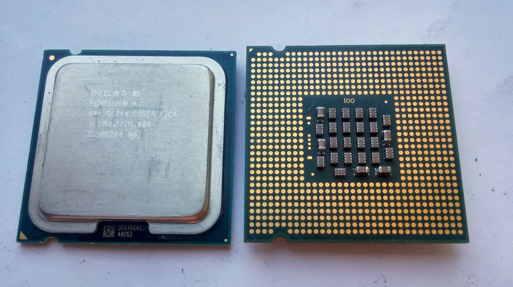2x ядерный s775 Pentium 4 641 HT SL94X 3.20GHz/2M/800 LGA775 Вживате - фото фото фото 0