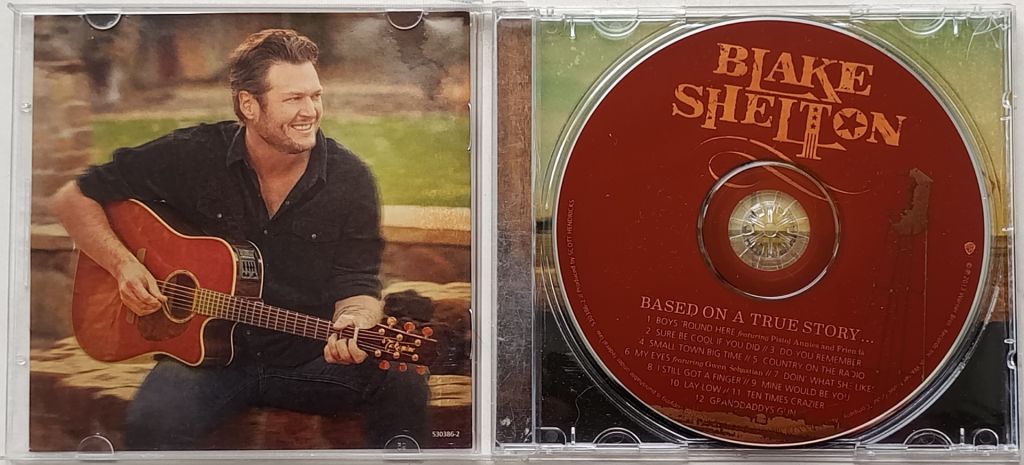BLAKE SHELTON Based On A True Story... CD US - фото фото фото 1