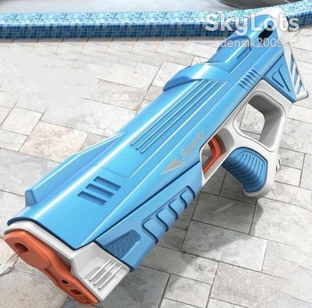 Водяний електричний автомат на акумуляторі Superior. Бластер з автоматичним насосом. - фото фото фото 1
