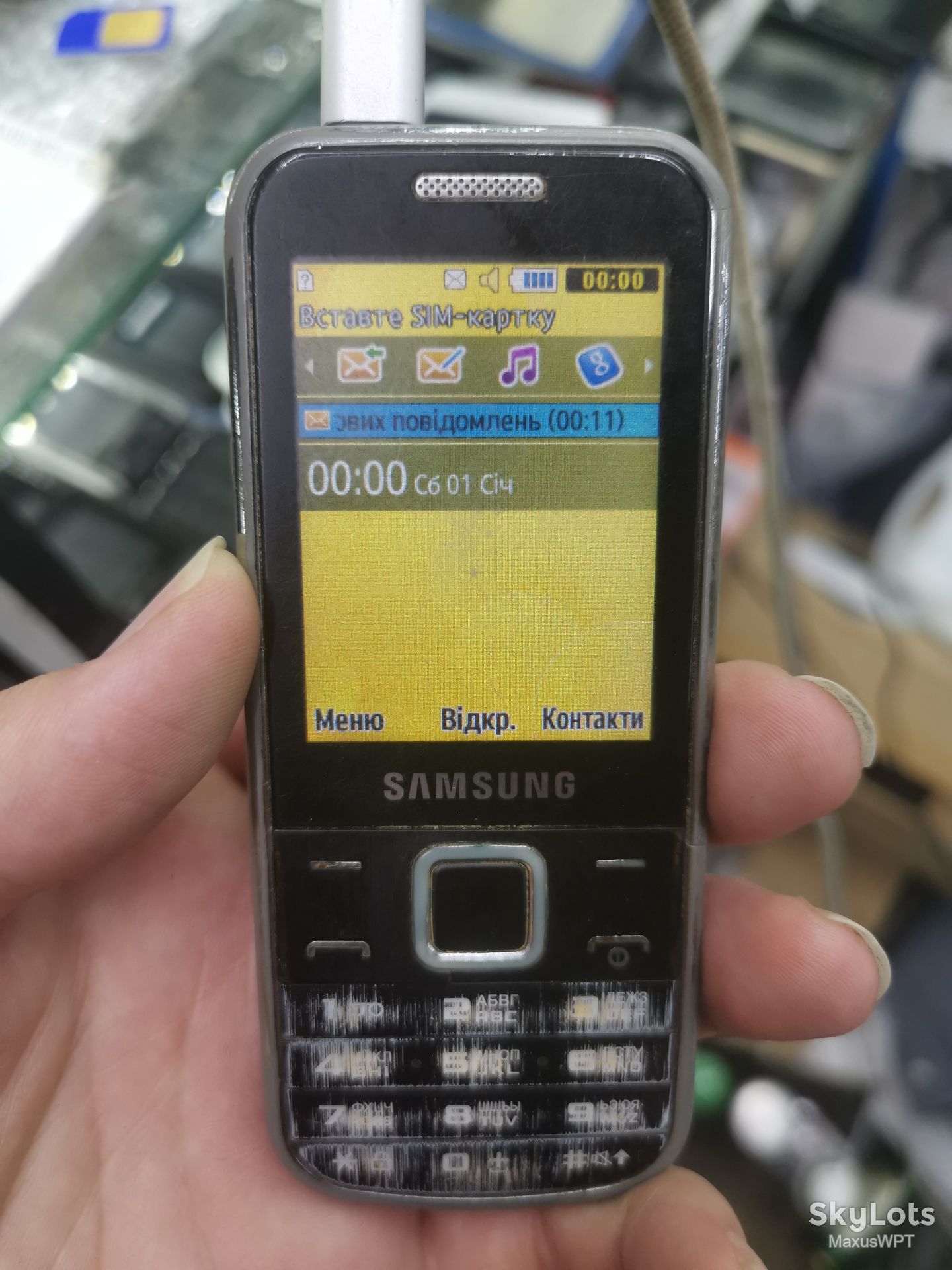 #1006 Sklad samsung c3530 3530 silver - фото фото фото 0