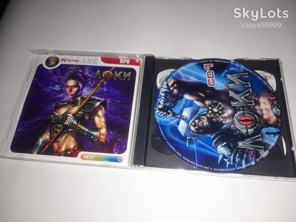 Диск игра CD Локи ПК game PC Loki гра RPG 2CD - фото фото фото 1