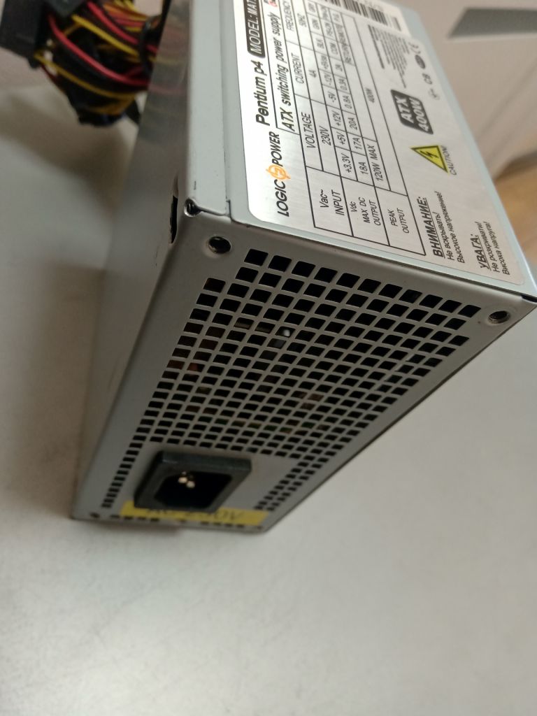 Блок питания живлення LogicPower P4 24|4 pin 400W mini - фото фото фото 1