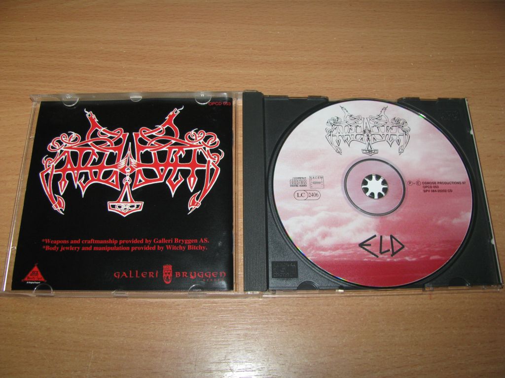 ENSLAVED - Eld  (1997 Osmose 1st press) - фото фото фото 1