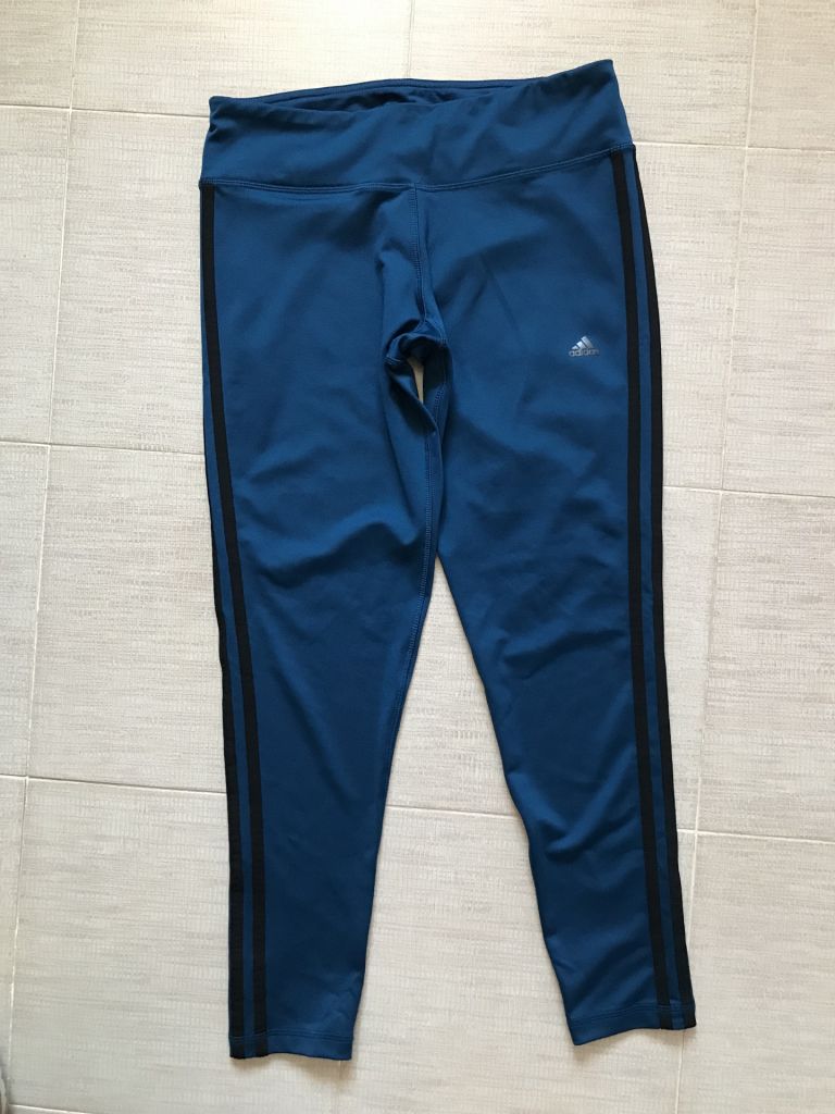Крутые функциональные леггинсы лосины Adidas basic 3S LG Tig. M - фото фото фото 13