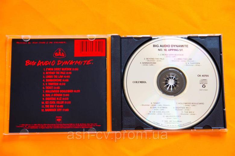 Музичний диск CD. BIG AUDIO DYNAMITE 1986 - фото фото фото 2
