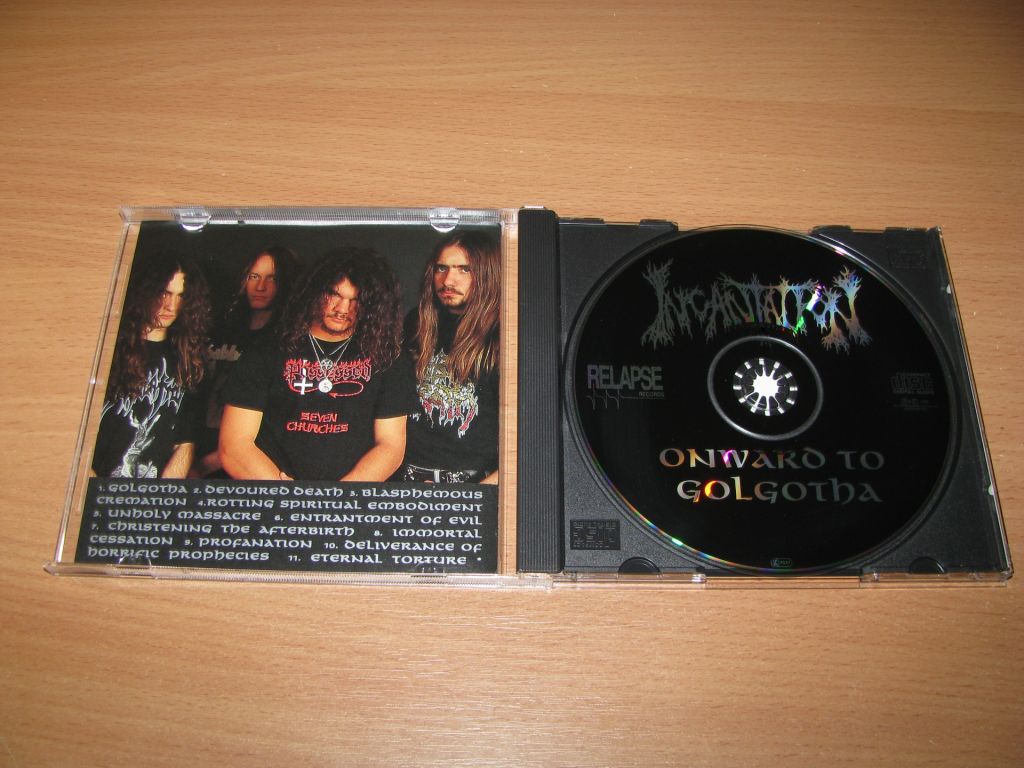 INCANTATION - Onward To Golgotha     (1992 Relapse USA) - фото фото фото 1