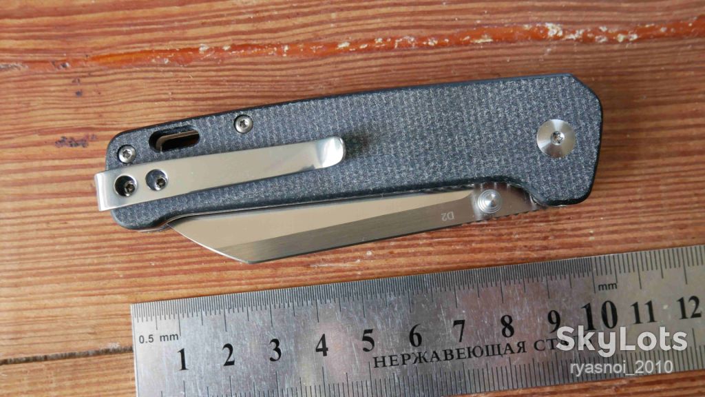QSP QS130-I, Micarta, D2 Satin, Outdoor, Tactical, EDC, Liner Lock - фото фото фото 11