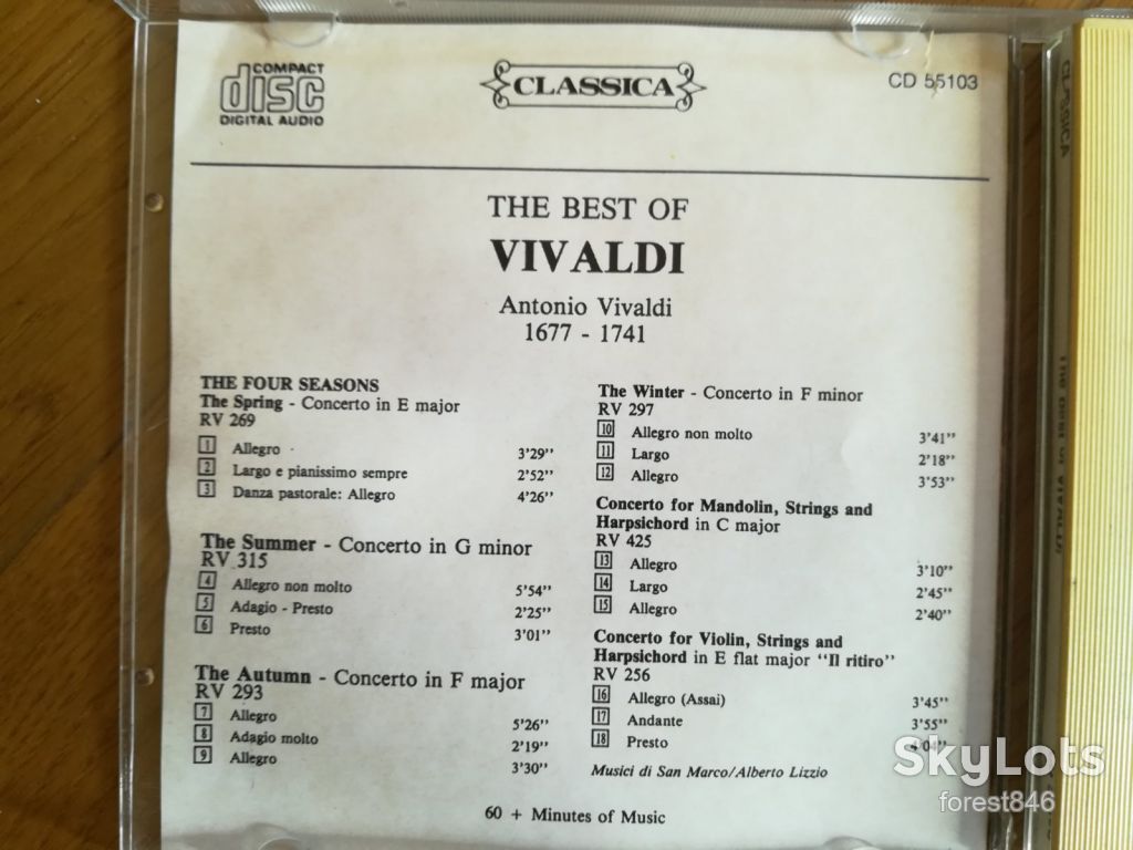 The best of Vivaldi  (2)-состояние: 4 - фото фото фото 3