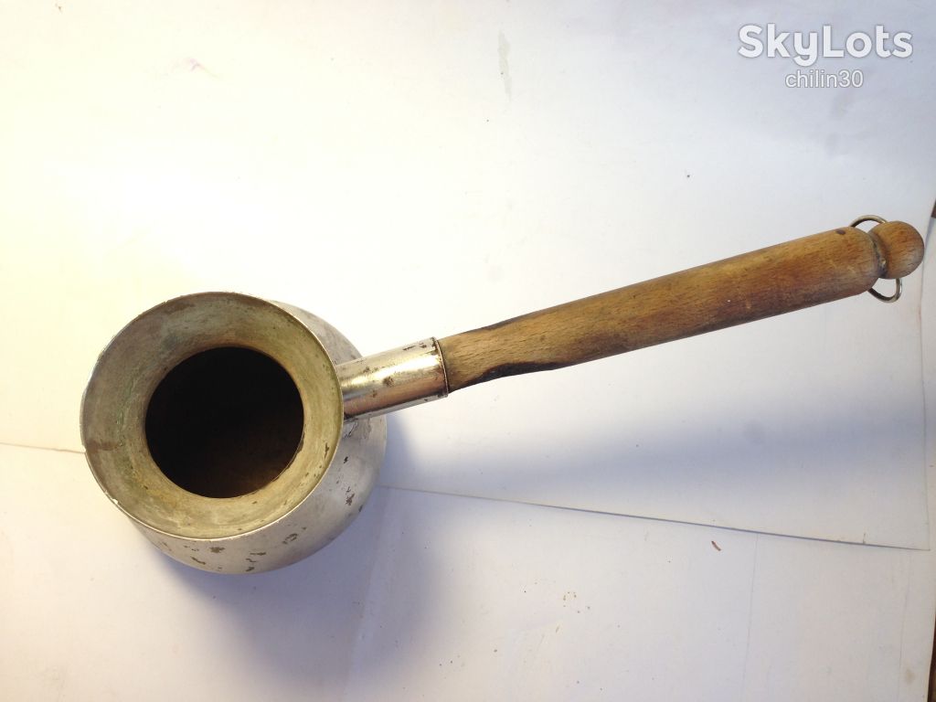 РЕДКАЯ Турка 60лет СССР      (Мельхиор+посеребрение внутри) - фото фото фото 3