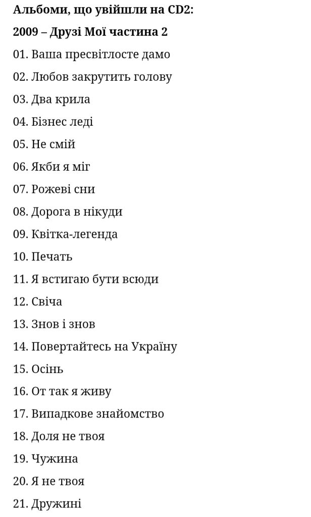 Степан Гіга - Колекція Альбомів - 1995-2022.   (2CD. MP3). Диски. Ukraine. S/S. - фото фото фото 9