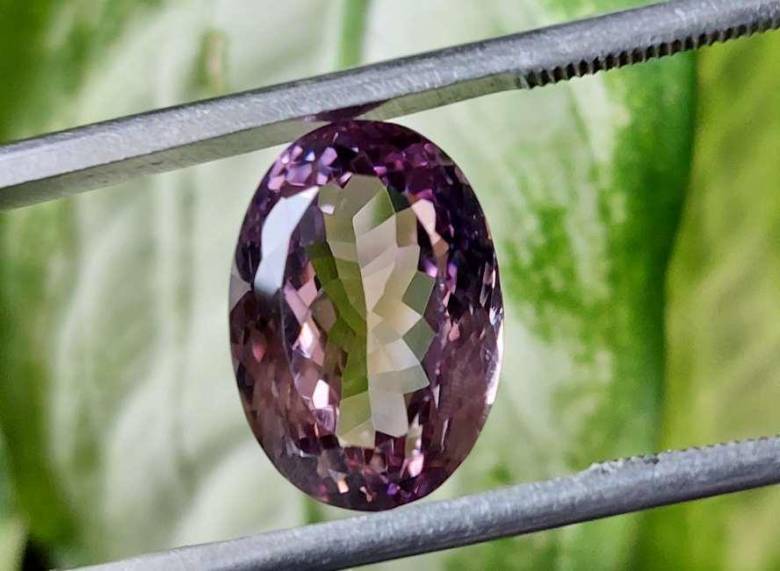 Натуральный аметрин  15.64ct. 19x14mm - фото фото фото 3