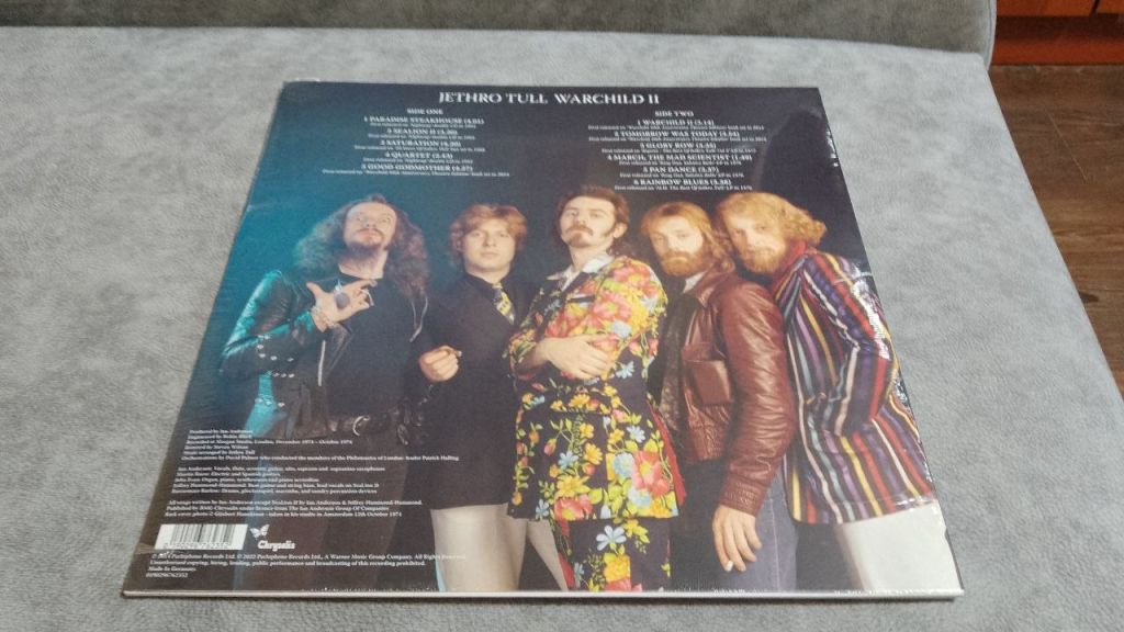 jethro tull - warchild ii. запечатанный фирменный винил - фото фото фото 1