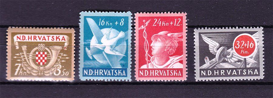 Хорватия 1944  г  MNH  - - фото фото фото 0