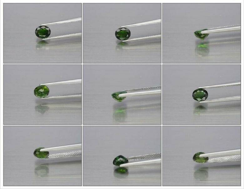 Натуральный турмалин 0.70ct    5.6x4.6mm - фото фото фото 4