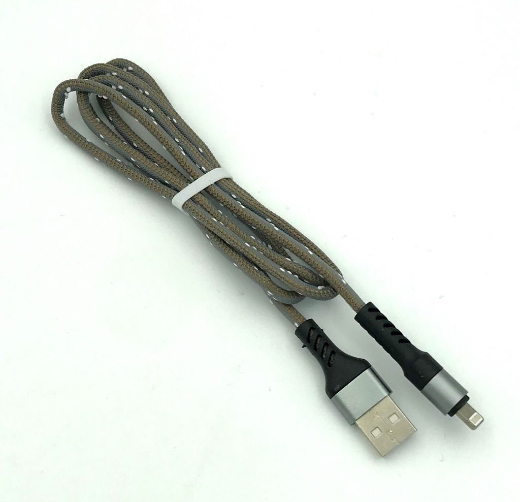 USB кабель / Дата кабель Fast Data Cable I-103 black-box Lighting USB Grey - фото фото фото 1