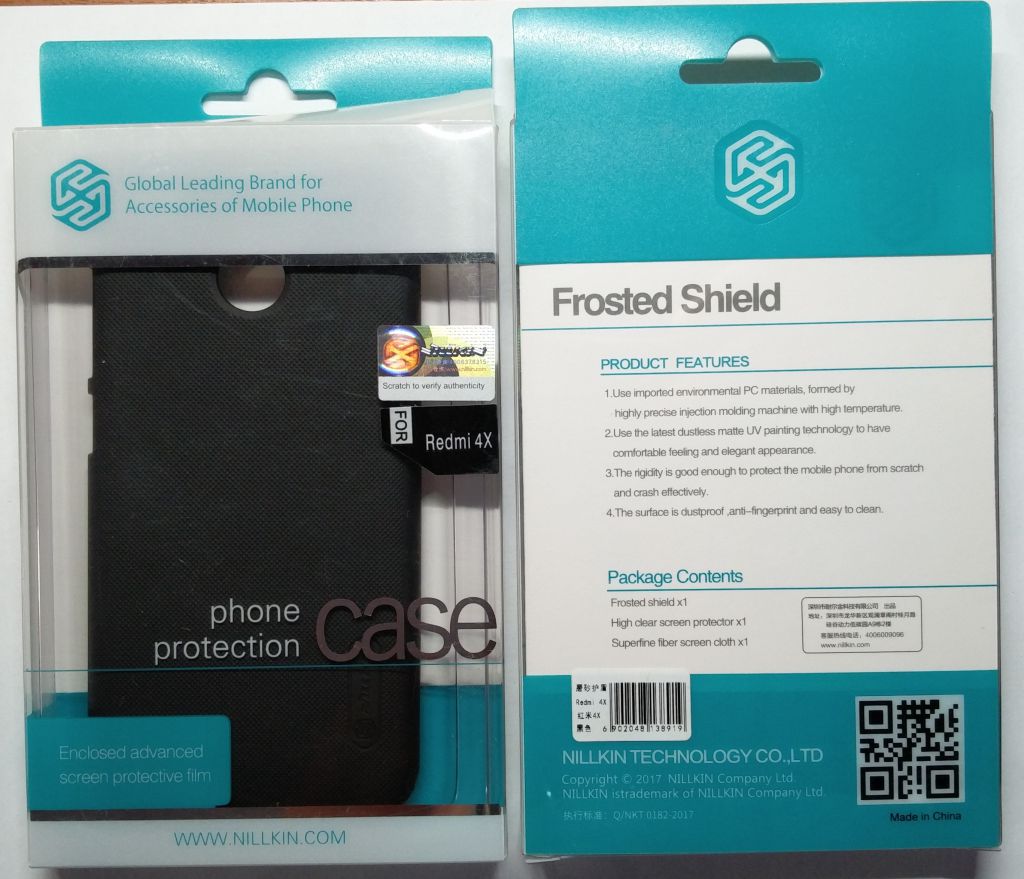 Nillkin Frosted Shield Xiaomi Redmi 4X чехол original! - фото фото фото 1