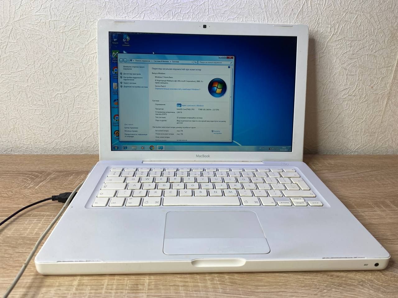 Macbook 2 gb озу 120 хдд гарний стан - фото фото фото 1