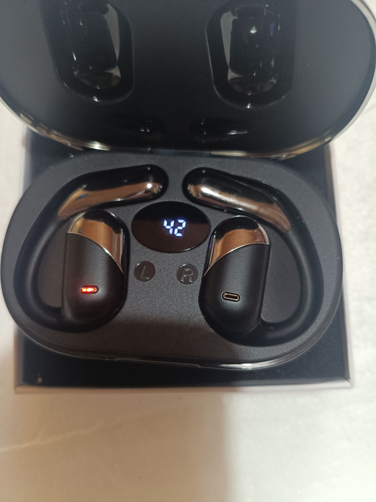Бездротові навушники YYK-Q16 AI Translation Headphones Open-Ear та вбудованою функцією AI-перекладу. Амазон - фото фото фото 3