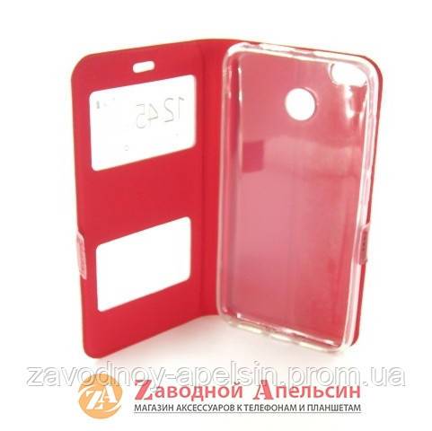 Чехол книжка Xiaomi Redmi 4X Smart Case red - фото фото фото 2