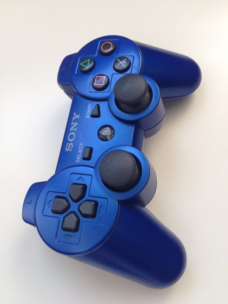 Sony PlayStation 3 DualShock Blue-Original - фото фото фото 5