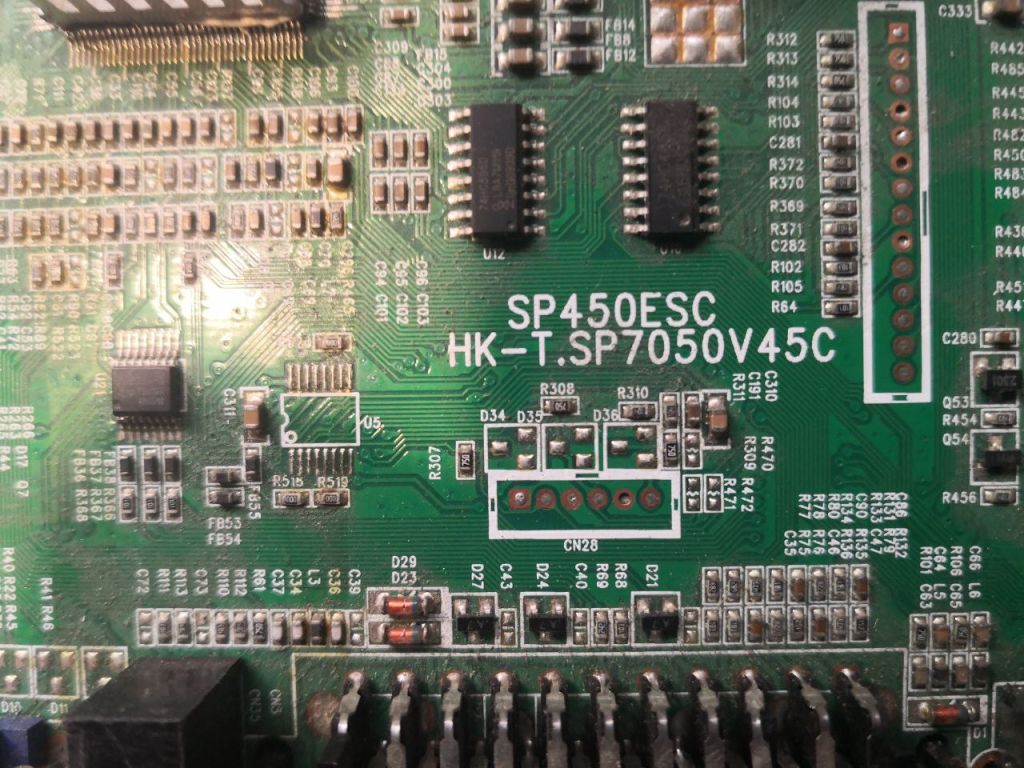 (m13)_Main Board  (основна плата) SP450ESC HK-T.SP7050V45C - фото фото фото 1