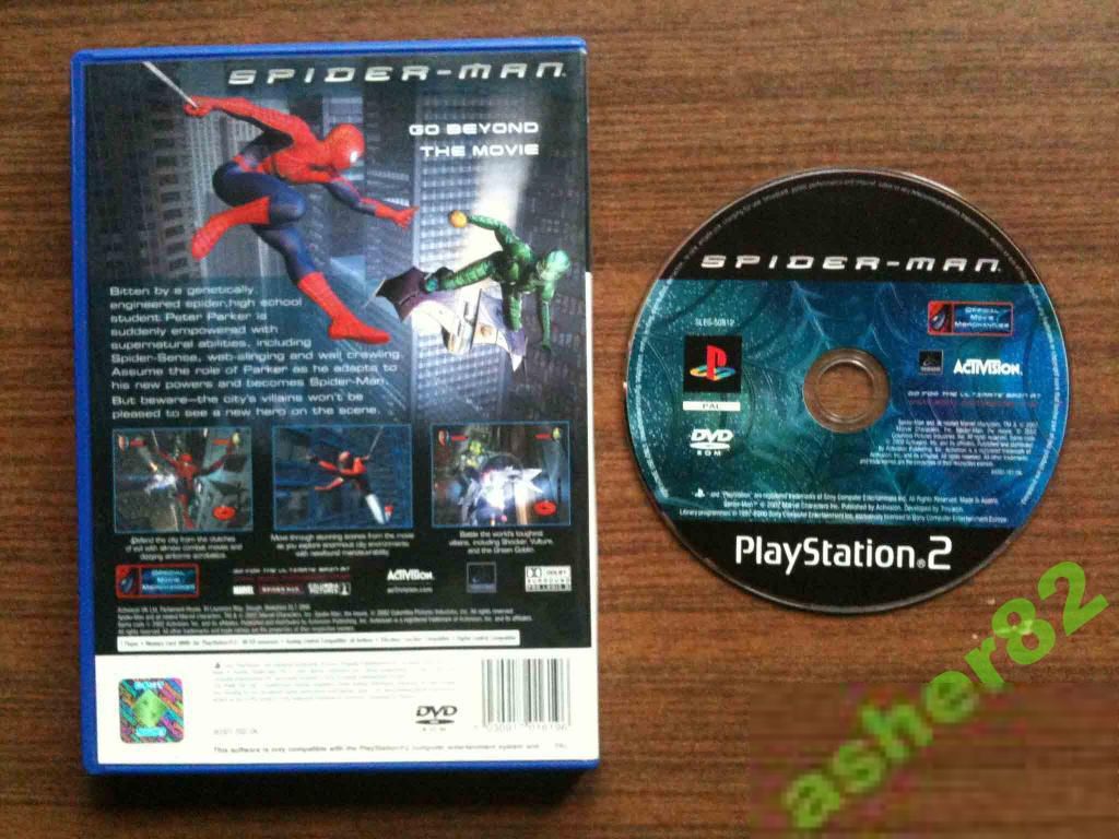 Игра на PS2 "Spider-Man: The Movie"       (PAL) - фото фото фото 1