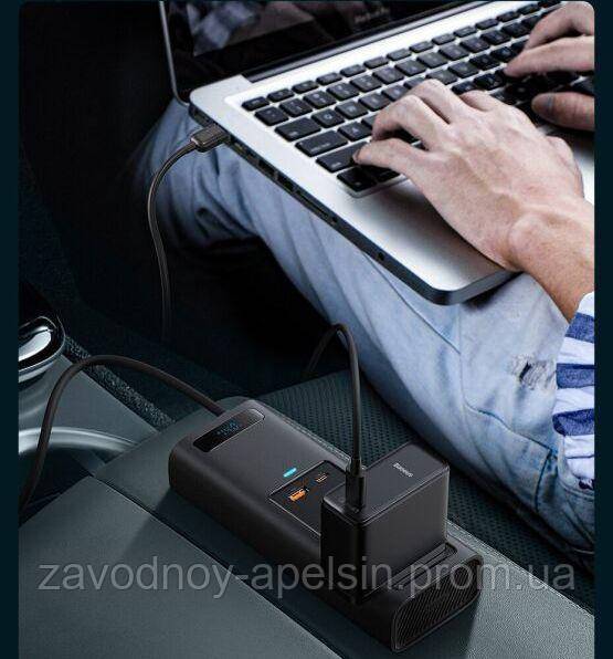 Преобразователь 12-220 Вольт Инвертор 150W (Baseus) - фото фото фото 2