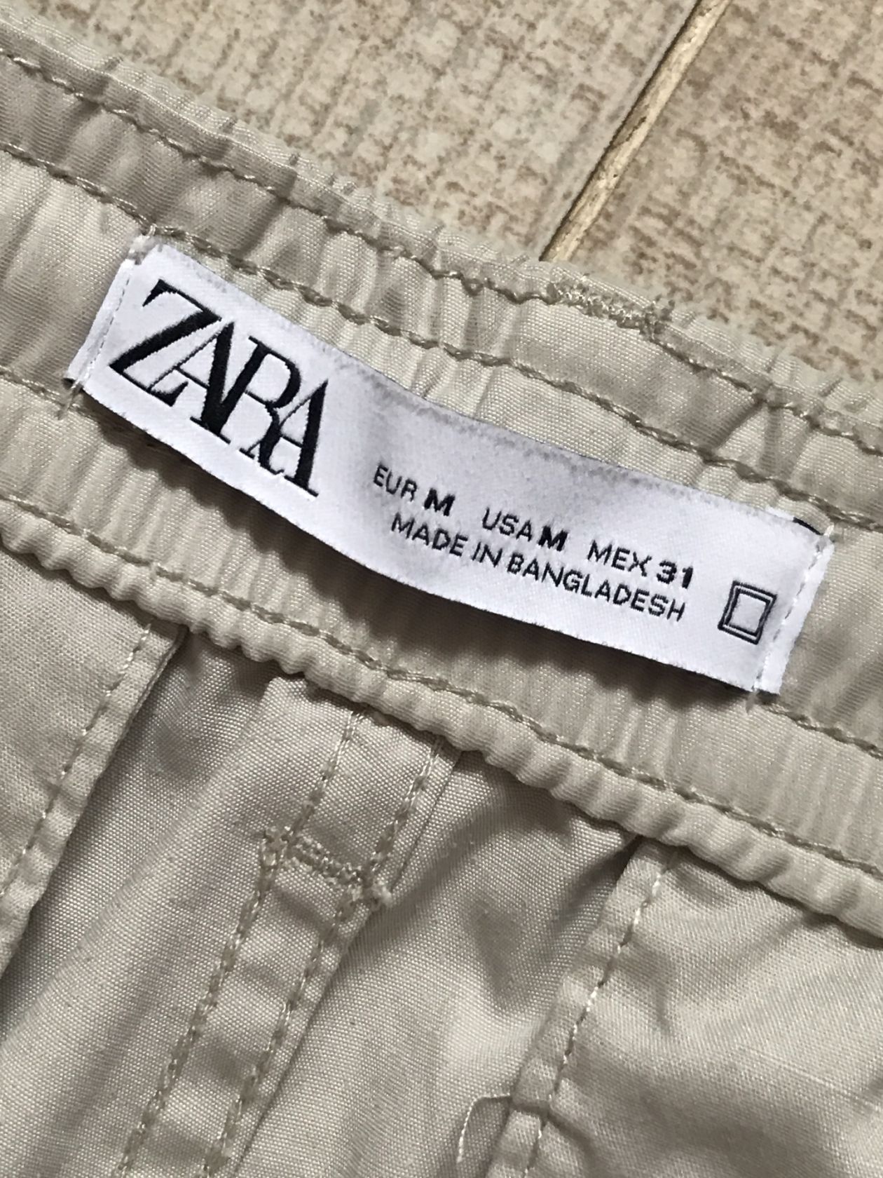 Летние брюки карго, джоггеры, от ZARA cargo. W31 cост. нового - фото фото фото 6