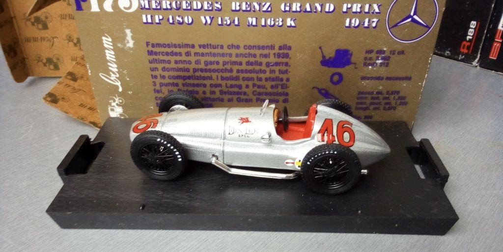 Brumm 1:43 MERCEDES BENZ GRAND PRIX W154 DON LEE SP 1947 - фото фото фото 2