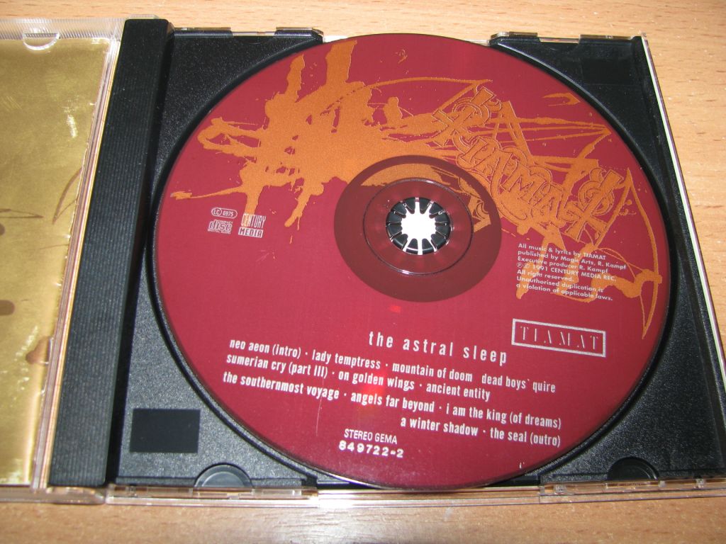 TIAMAT - The Astral Sleep  (1992 Century Media) - фото фото фото 2