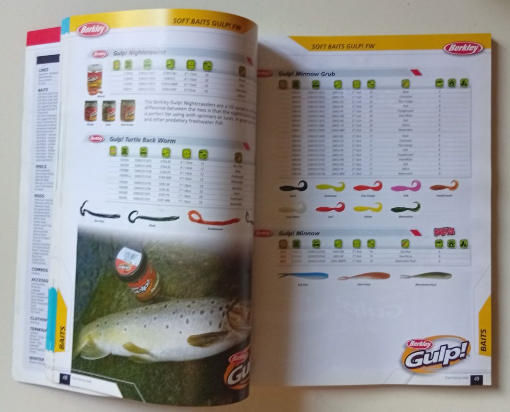 Pure Fishing Workbook  (2001, France) - фото фото фото 4