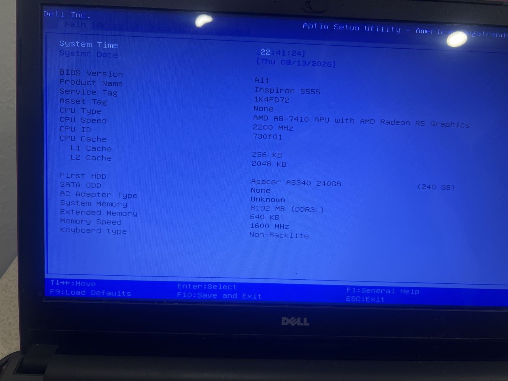 Ноутбук 15.6" Dell Inspiron 5555 AMD A8 – 7410 - фото фото фото 8