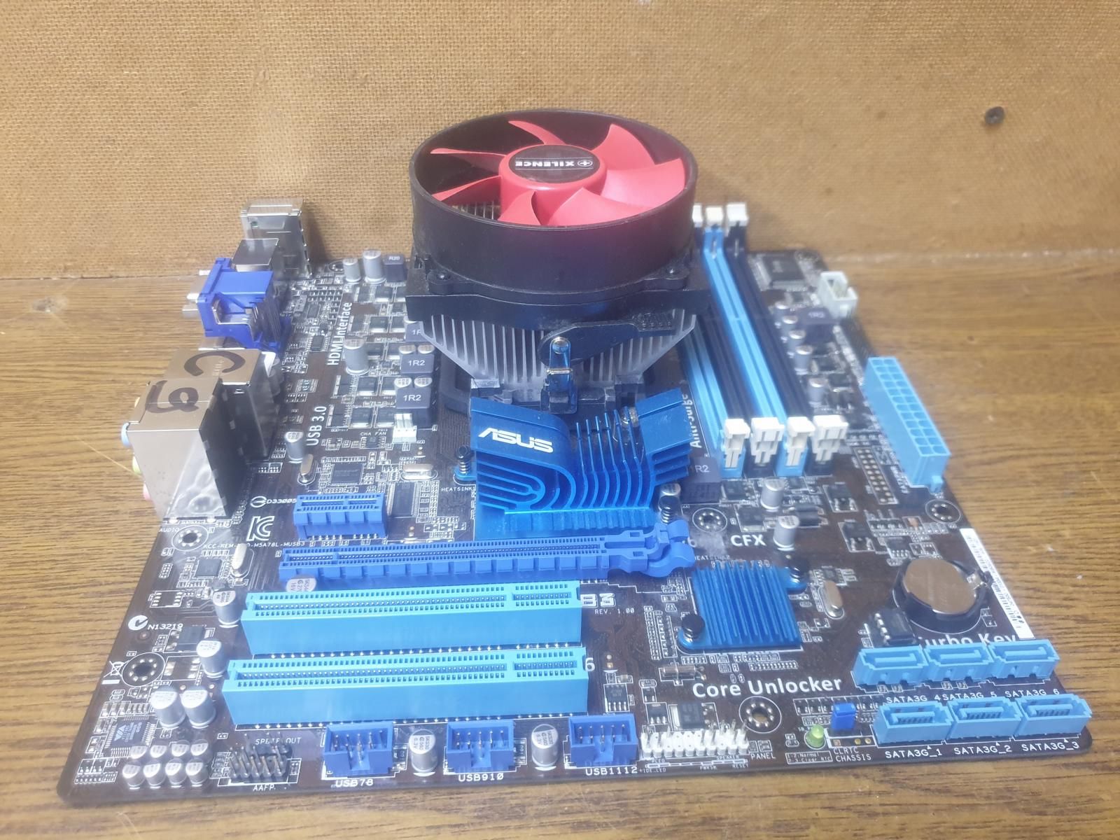 T70 ASUS M5A78L/USB3 + AMD FX-8120 + Охолодження C9 - фото фото фото 4