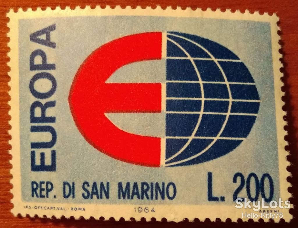 Сан-Марино 1964 Европа СЕРТ Mi 826 MNH - фото фото фото 0