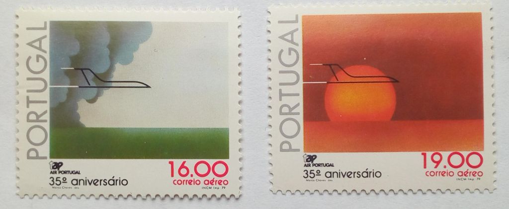 Португалия 1979 Авиапочта, самолеты, MNH  (КЦ=2 евро) - фото фото фото 0