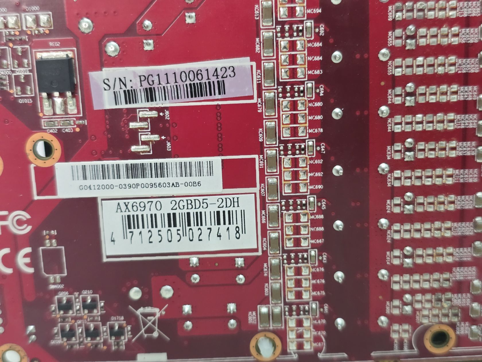 Відеокарта PowerColor Radeon HD 6970 2GB   (2GB,GDDR5,256 Bit,HDMI,PCI-Ex,Б/у) - фото фото фото 3