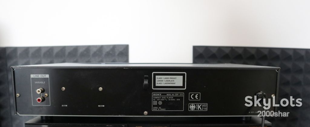 CD проигрыватель SONY CDP-313 - фото фото фото 4