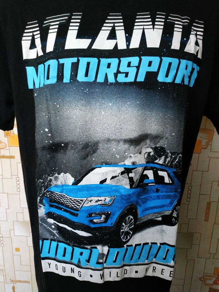 Мотофутболка чоловіча. Футболка ATLANTA MOTOSPORT p-p M - фото фото фото 2