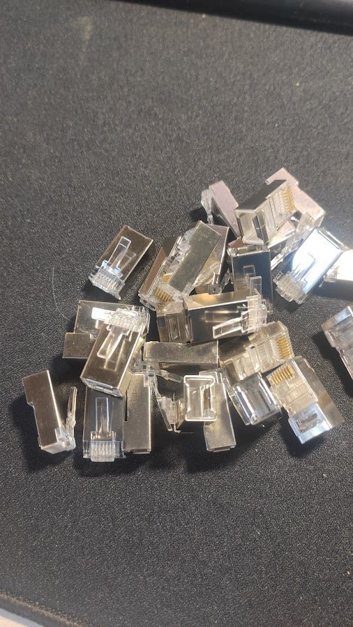 Конектор RJ 45 екранований вита пара інтернет - фото фото фото 2