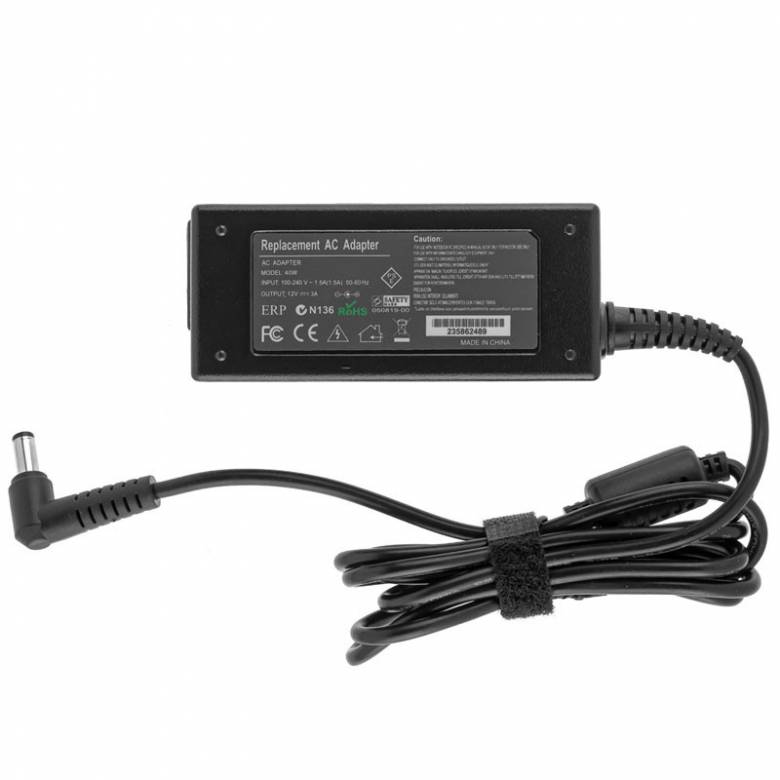 Блок питания для монитора 12V, 3A, 36W, 5.5*2.5, black (без кабеля!) - фото фото фото 2