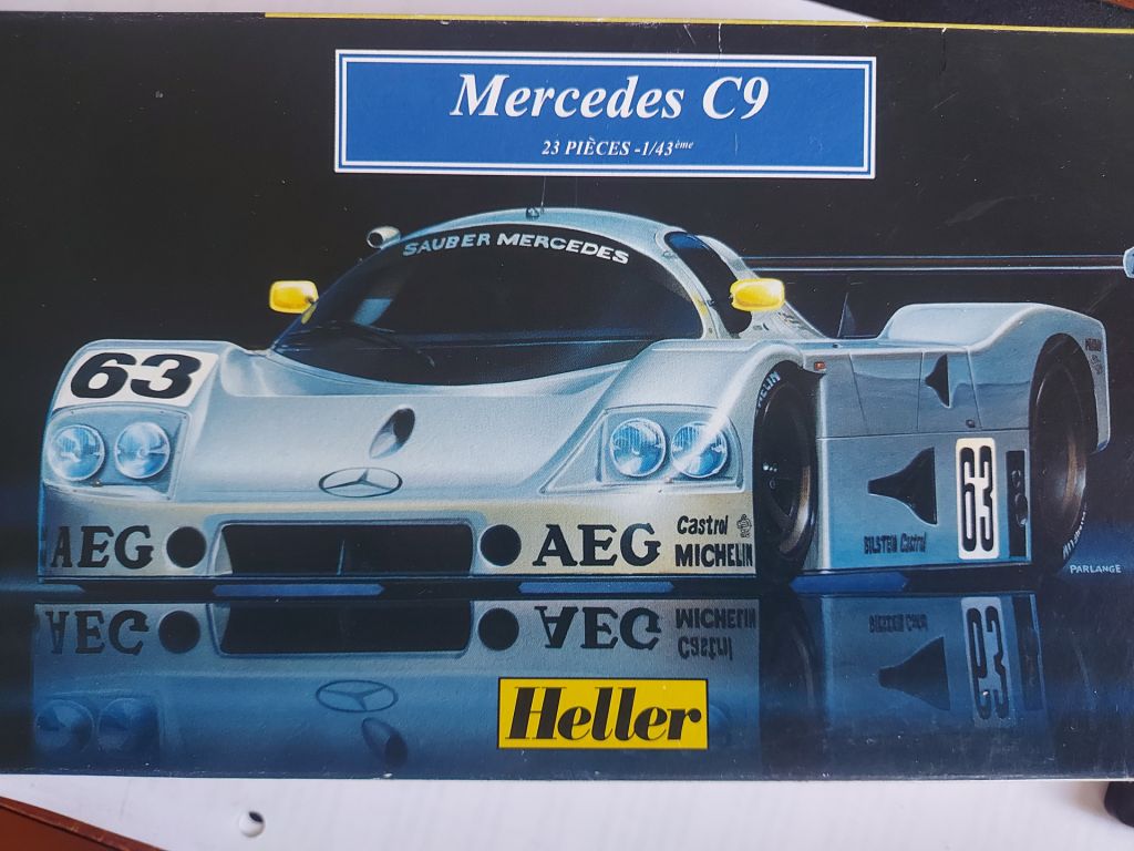 ███ Збірна модель Mercedes C9 1/43 Heller  (France) ███ - фото фото фото 0