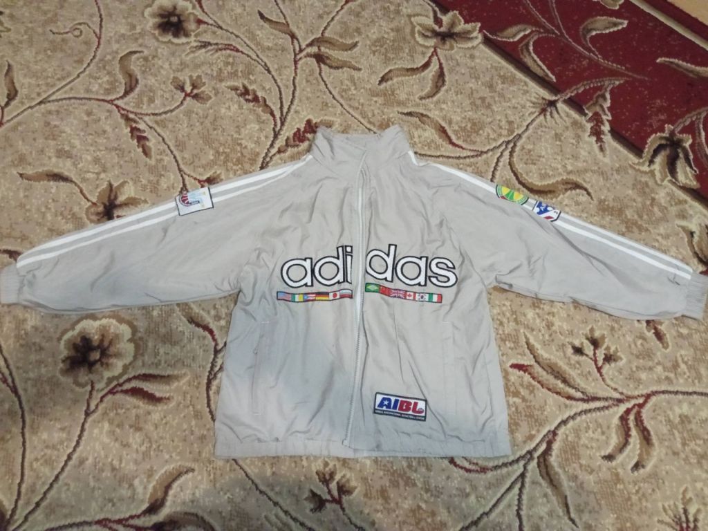 Дитяча олімпійка Adidas Track Jacket 90s з прапорами країн - фото фото фото 3