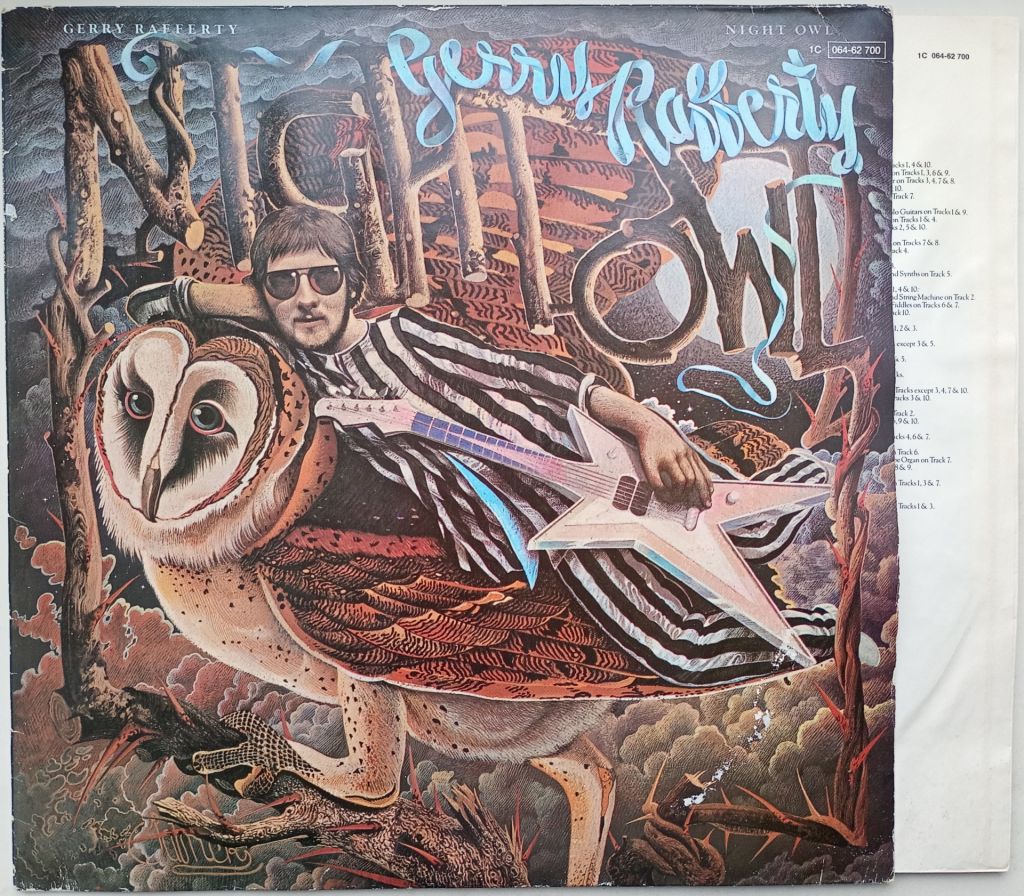 GERRY RAFFERTY Night Owl LP VG++/VG - фото фото фото 0
