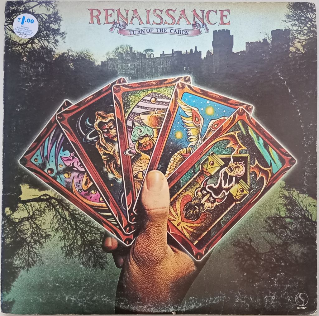 RENAISSANCE Turn Of The Cards LP VG+ - фото фото фото 0