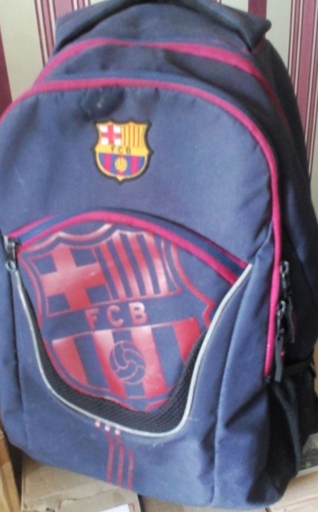 мегалот большой Школа подросток рюкзак оригинал футбол Барселона Barcelona мега лот - фото фото фото 1