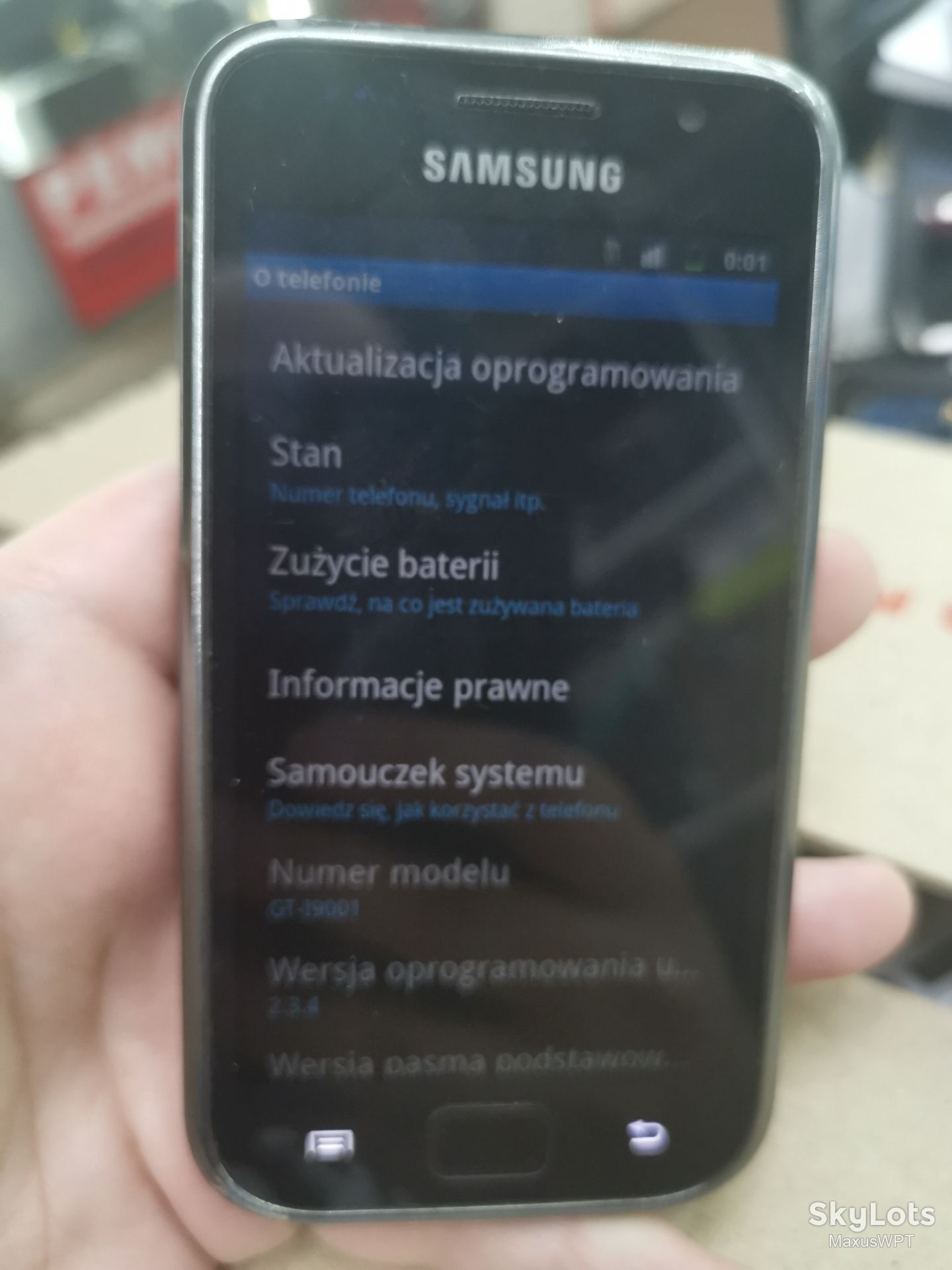 #989 Sklad Samsung galaxy S  9001 black 2 - фото фото фото 1