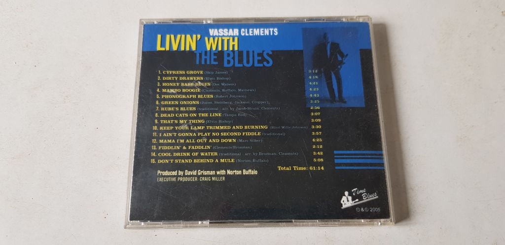 Vassar Clements Livin' With The Blues - фото фото фото 1