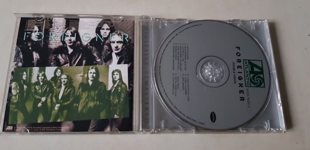 Foreigner Double  Vision CD фірмовий - фото фото фото 2